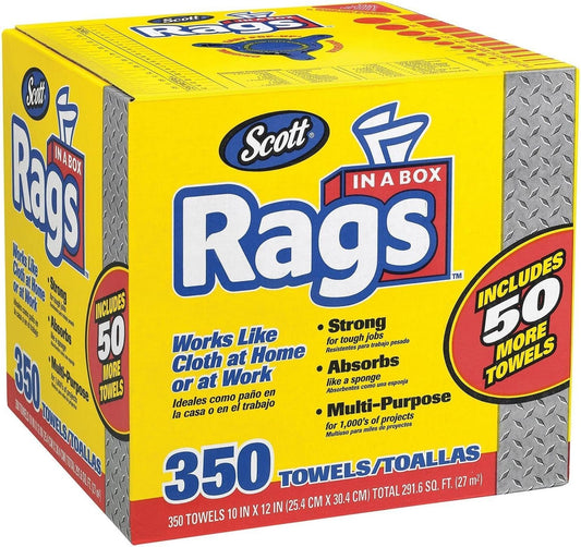 Rags in a Box, 350 Count