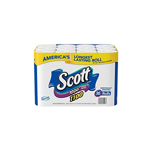 Scott Bath Tissue 1 100 Sheetsper Roll 36 Count