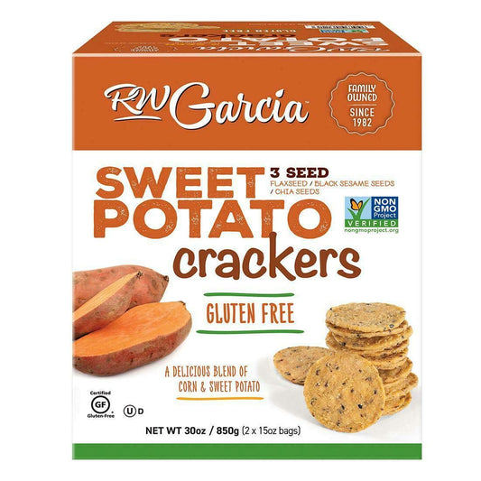 Organic Sweet Potato Cracker, 15 Ounce (Pack of 2)