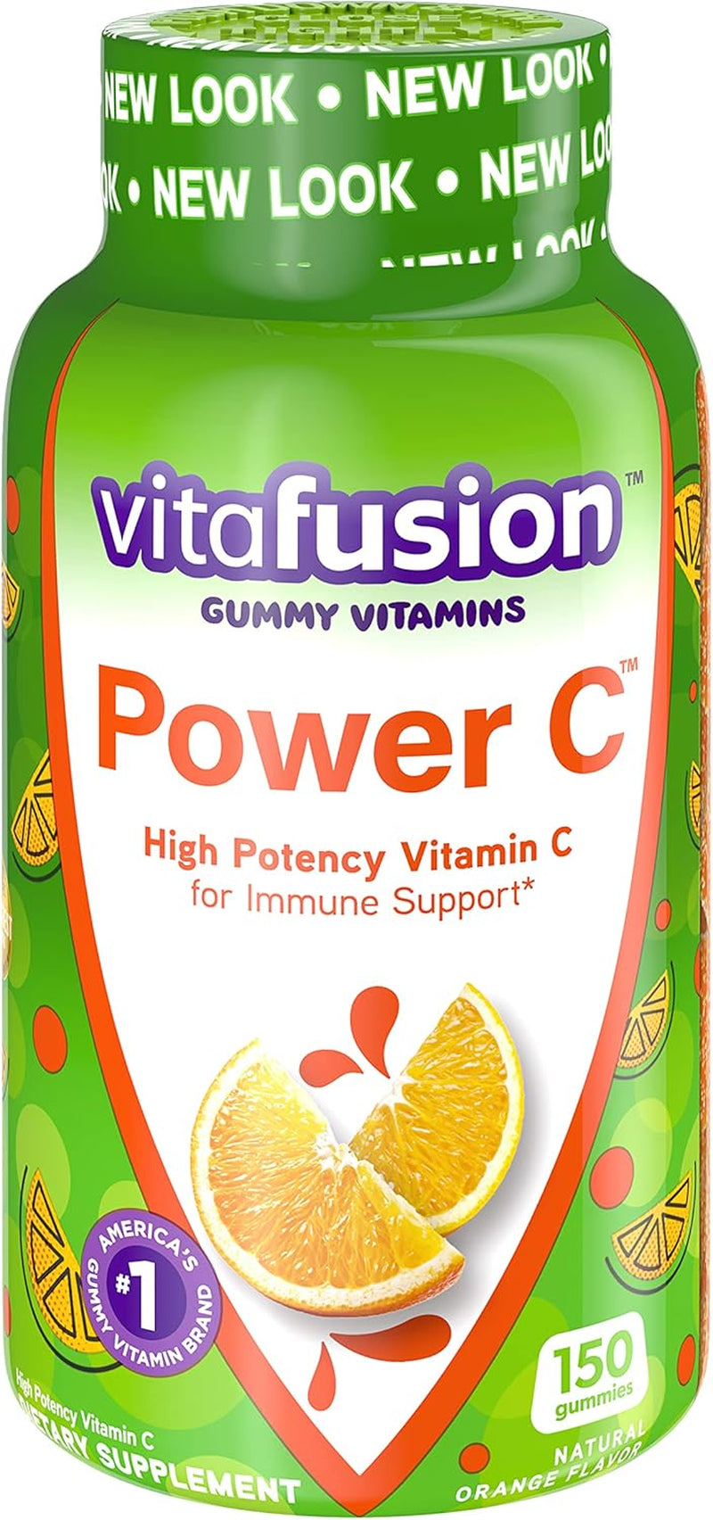 VF Power C Gummy Vitamins for Adults, 3 Pack (150-Count)